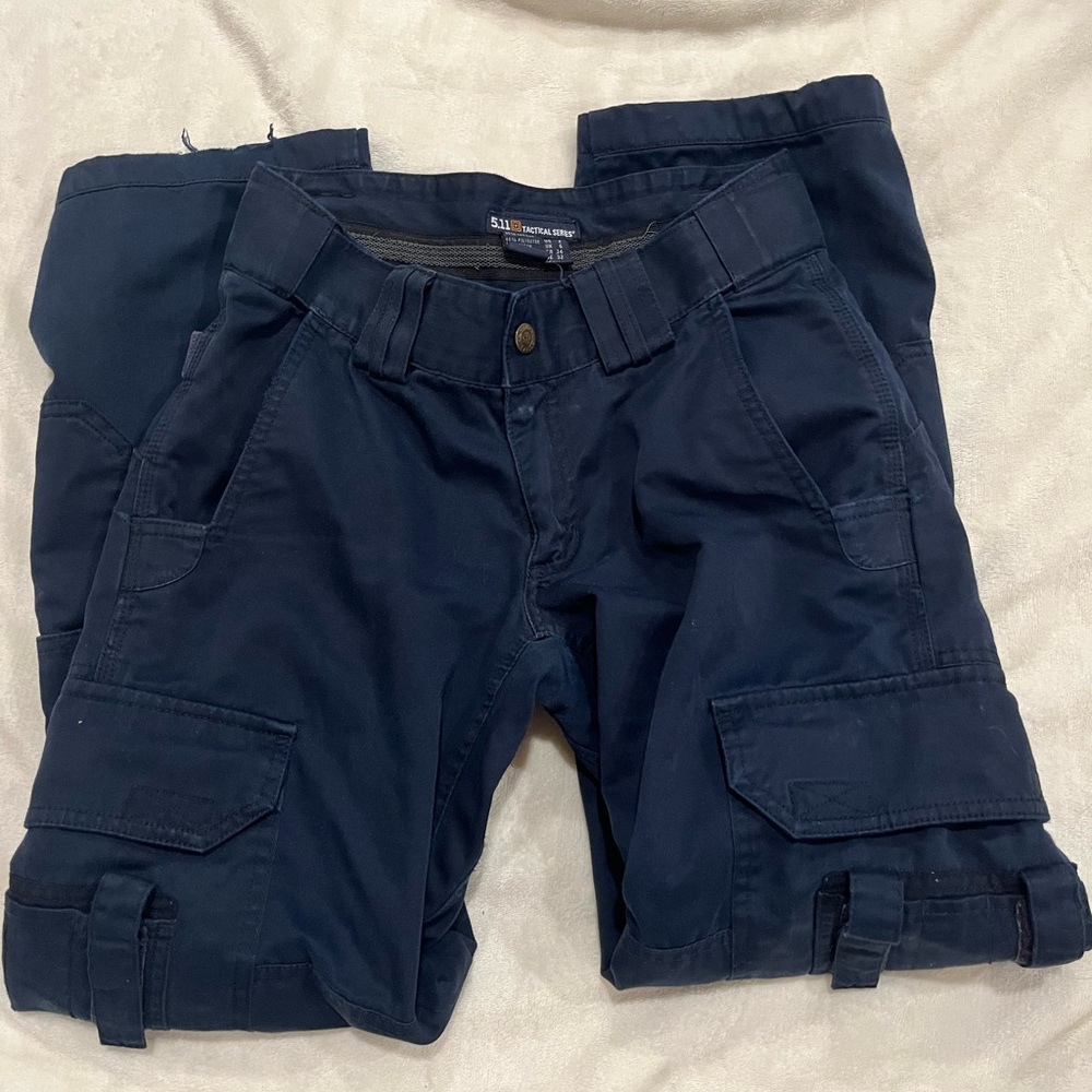 5.11 Tactical Series Women’s Cargo Pants Navy Blue Size 2